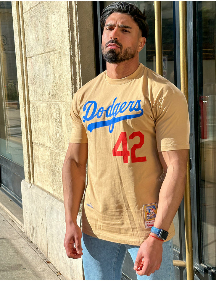 The Dodgers 42 T-Shirt - Herenkleding Vibes Fashion