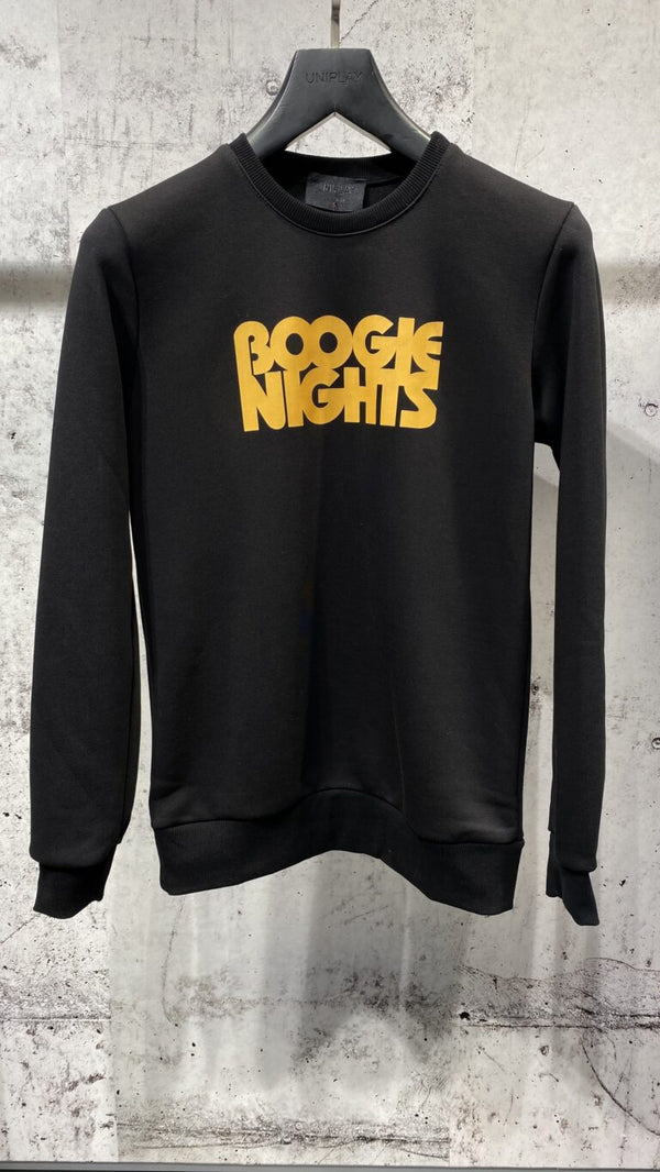 The Legends 'Boogie Nights' Sweatshirt Met Opdruk Aan De Voorkant & Achterkant Voor Heren