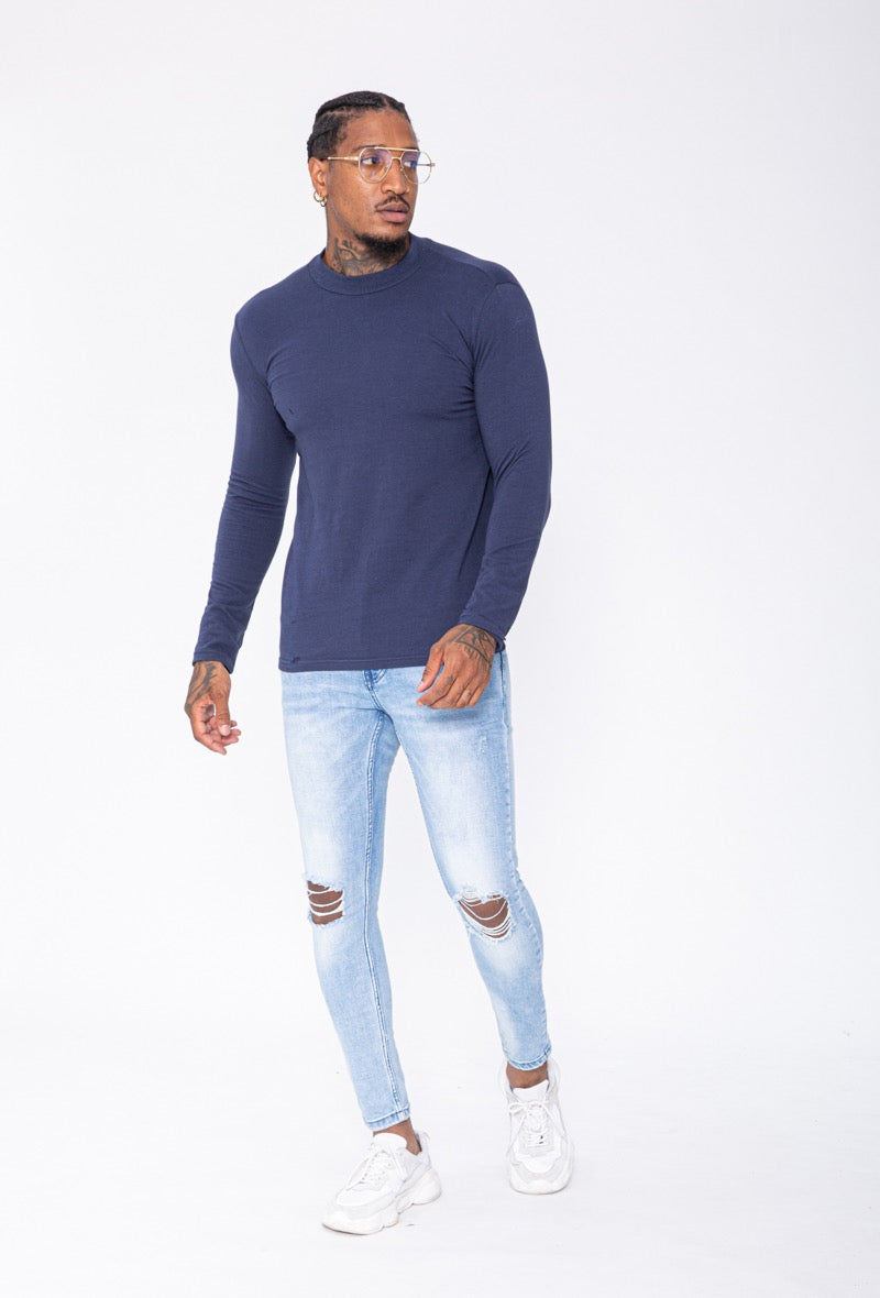 Stijlvolle Turleneck-Island Trui - Herenkleding Vibes Fashion (6879489392723)