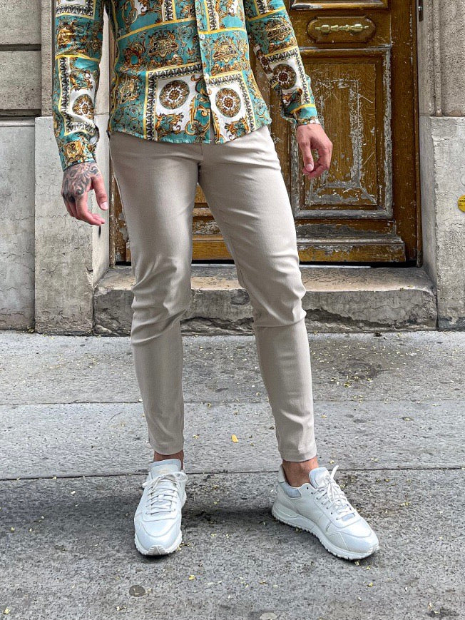 The Monaco Pantalon Chino Broek - Herenkleding Vibes Fashion