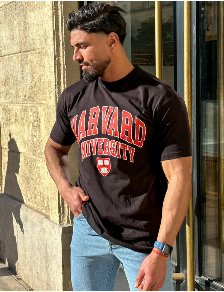 The Harvard University T-Shirt - Herenkleding Vibes Fashion