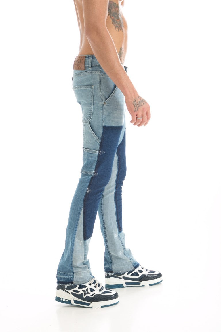 The Traveler 'Azurri' Flared Jeans Voor Heren