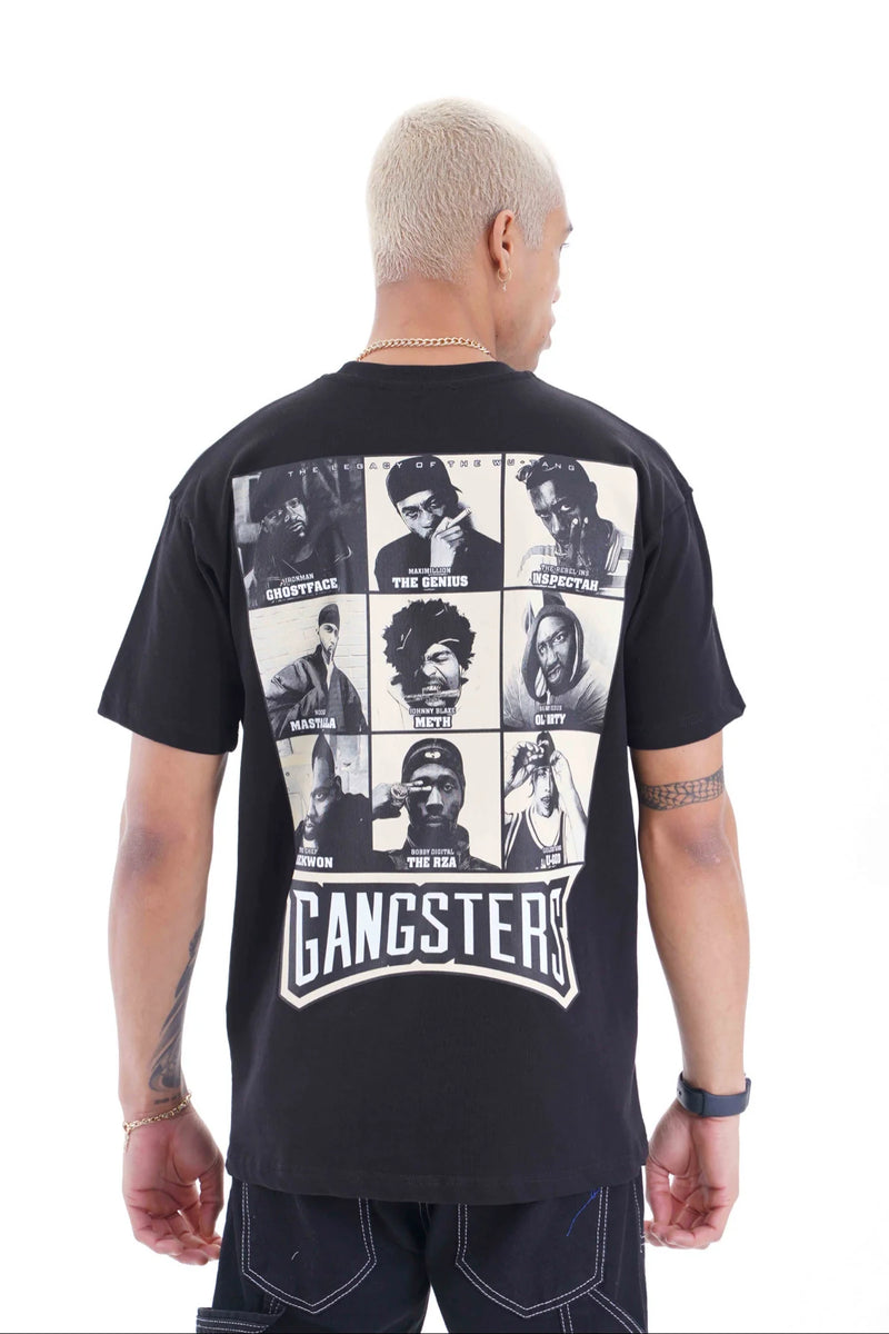 Loose fit t shirt 'Gangsters' oversized shirt