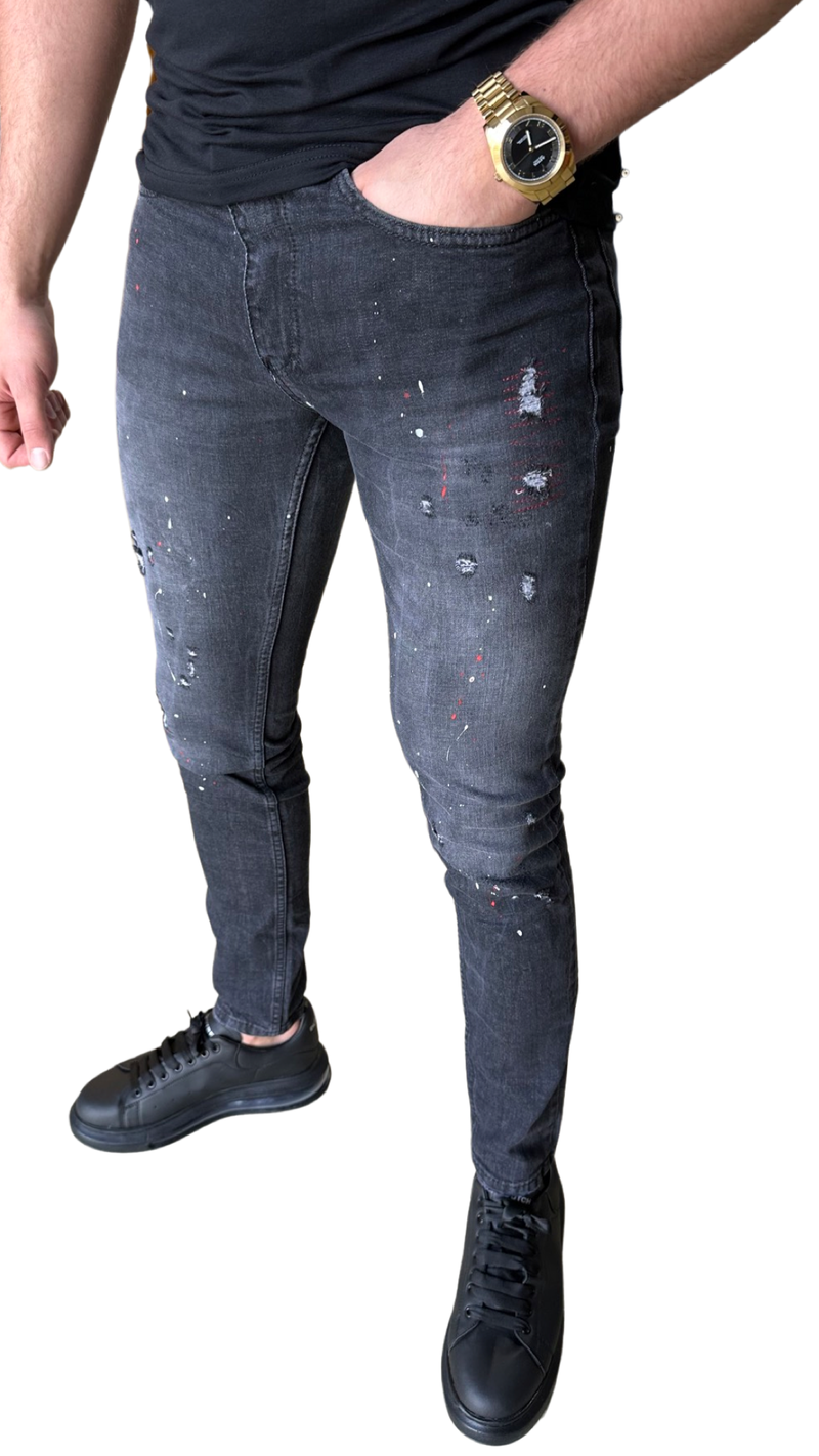 'The Icon 03’ Jeans collection Slim Fit Stretch Jeans voor Heren