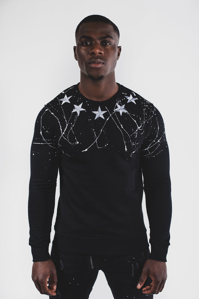 Dutchvibes sweater heren ‘Star Heaven’