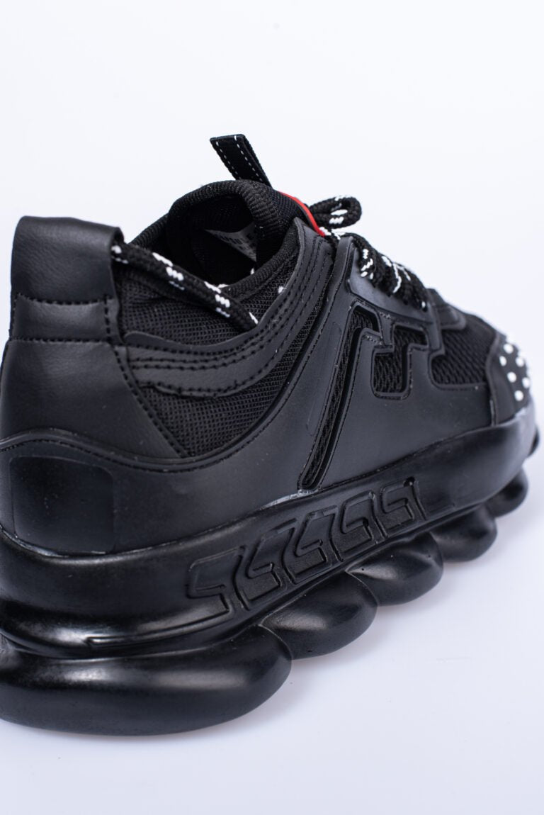 THE DUTCHVIBES BLACK SNEAKERS - Vibes Fashion