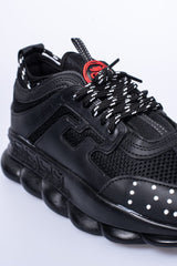 THE DUTCHVIBES BLACK SNEAKERS - Vibes Fashion